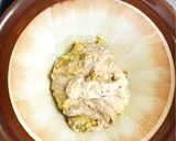 梅干し味噌汁とアボカドのカレー自然薯作り方4写真