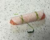 おせち：千枚漬けとサーモンの巻物作り方10写真