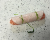 おせち：千枚漬けとサーモンの巻物作り方10写真
