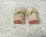 おせち：千枚漬けとサーモンの巻物作り方11写真