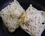 5分で完成♪簡単deやみつきな明太うどん作り方1写真