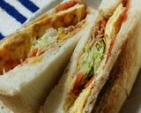 寒い朝にホットサンド作り方5写真