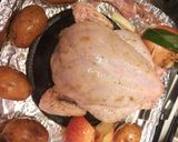 毎年恒例ｸﾘｽﾏｽ✨丸ごとﾛｰｽﾄﾁｷﾝ作り方6写真
