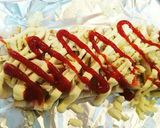 トースターでちくわとカニかまのチーズ焼き作り方2写真