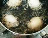 味噌でとろける煮卵作り方1写真