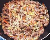 牛肉のコチュジャン炒め☆ビビンバ風作り方5写真