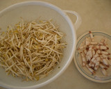 もやしの卵とじ炒め作り方1写真