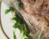 簡単*豚肉と水菜・エノキのレンジ蒸し作り方11写真