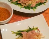 簡単*豚肉と水菜・エノキのレンジ蒸し作り方14写真