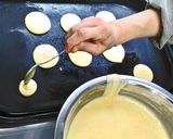 ホットケーキ（はちみつ入り）　給食作り方3写真