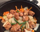 豚ばら肉のオースター煮〜酢豚風〜作り方6写真