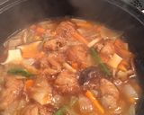 豚ばら肉のオースター煮〜酢豚風〜作り方7写真