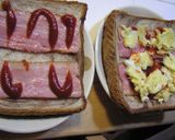 パンのヘタでピザトースト作り方3写真