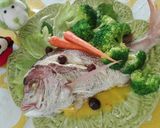 鯛の白ワイン蒸し　マイルドゆず胡椒風味作り方4写真