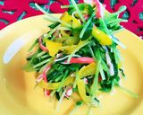【レンジのみ！】早い♡色鮮やか豆苗和え作り方5写真