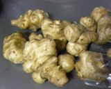 菊芋とコンニャクの甘辛炒め作り方1写真