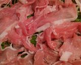 簡単*豚肉と水菜・エノキのレンジ蒸し作り方4写真