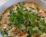 熱々♦ニラたまうどん♦ランチ作り方8写真
