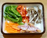 ウインナーとピーマンの塩麹炒め作り方1写真