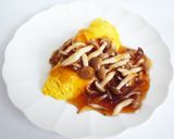 和風オムレツのしめじあんかけ作り方5写真