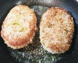 デカッ！かさ増しれんこんハンバーグ♪作り方20写真
