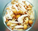 ハンバーグ付け合わせ⑤しめじのバター炒め作り方1写真