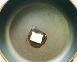 ハンバーグ付け合わせ⑤しめじのバター炒め作り方2写真