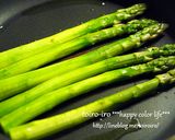 アスパラのソテー★アンチョビバターソース作り方3写真