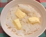 ズボラ飯〜バター醤油ごはん〜作り方2写真