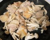 鶏のきのこクリーム作り方2写真