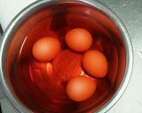 クリスマスキャラ弁 うさちゃんサンタ作り方1写真