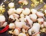 生タコの皮deニンニク唐辛子炒め作り方4写真