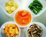 寒い冬には!あつあつ煮込みハンバーグ☺作り方10写真