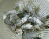 海老とブロッコリーの卵白炒め♡作り方1写真