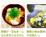 厚揚げ・玉ねぎ・しらたきのとろろどんぶり作り方9写真
