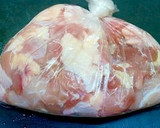 やわらかチキンと牛蒡のガーリックマヨ作り方1写真