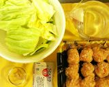 簡単♡生つくねdeボールキャベツスープ♪作り方1写真