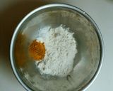 お弁当に。カリフラワーのカレー粉揚げ作り方2写真