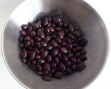 ヘルシー豆尽くし　黒豆と納豆の巾着煮作り方2写真