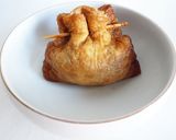 ヘルシー豆尽くし　黒豆と納豆の巾着煮作り方7写真