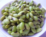 秘伝豆(青大豆)のひたし豆　枝豆風作り方3写真