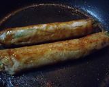 「水菜の黒豚巻」‥すき焼き味作り方7写真