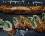 「水菜の黒豚巻」‥すき焼き味作り方8写真