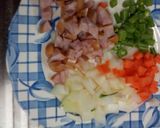 シャウエッセンでケチャップライス作り方1写真
