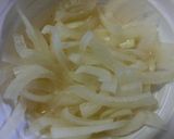 昆布茶黒酢玉葱×ベーコンのカレートースト作り方1写真