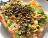 細切りピーマンの和カレートースト作り方6写真