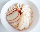炊飯器で　HMと豆乳とりんごのケーキ作り方3写真