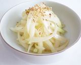 生たまねぎの胡麻＆胡麻油和えサラダ作り方3写真