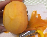 種有り柿の皮むき〜(o˘◡˘o)♡作り方6写真