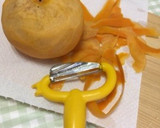 種有り柿の皮むき〜(o˘◡˘o)♡作り方7写真